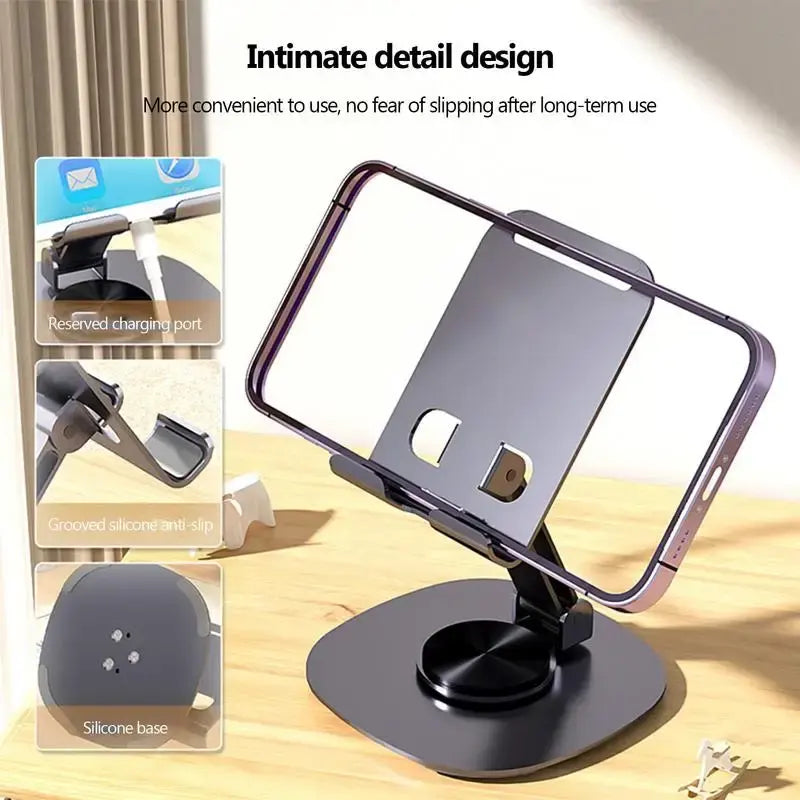 Folding phone holder suitable for all phones and tablets
