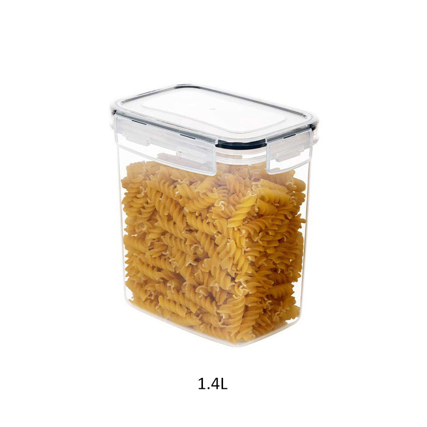 Transparent kitchen preservation box, food grade PP storage box