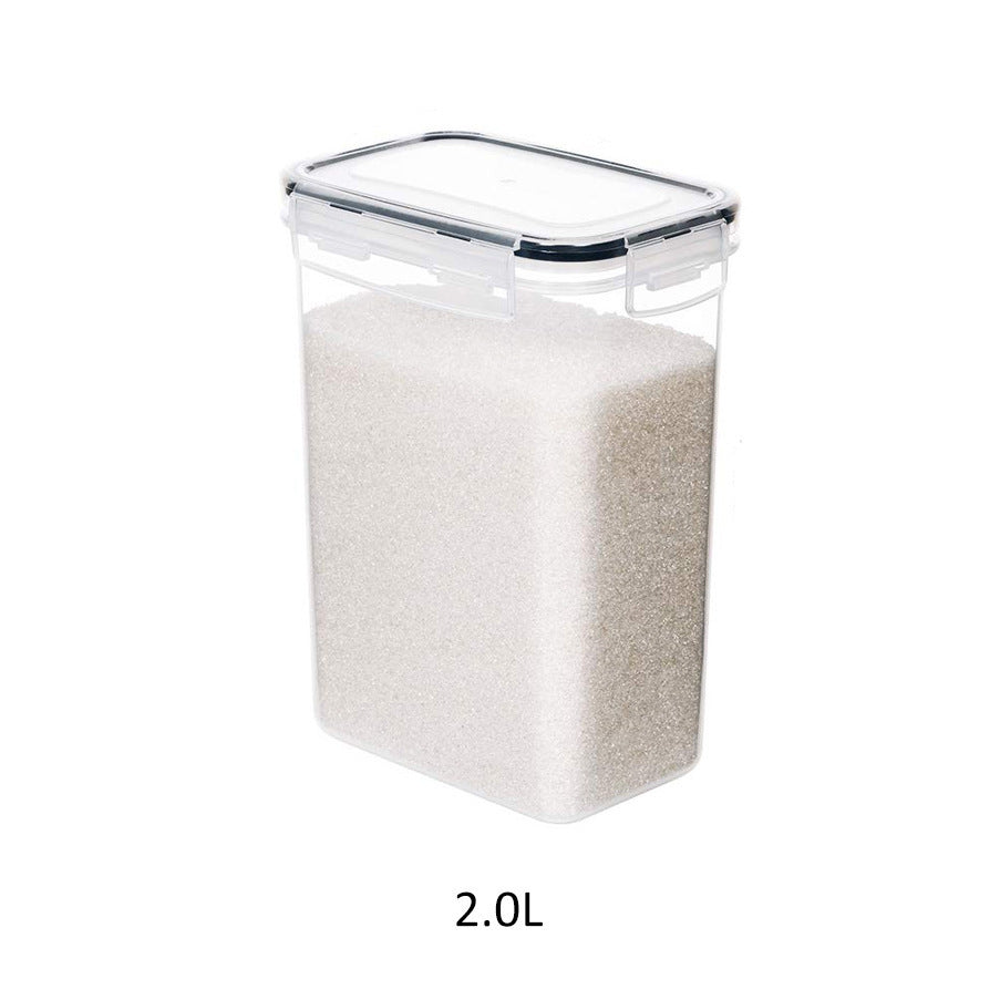 Transparent kitchen preservation box, food grade PP storage box