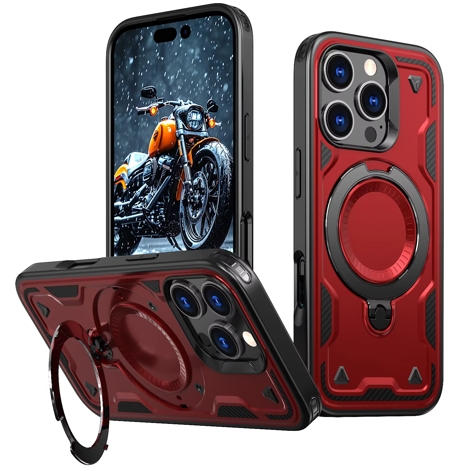 New Shockproof Wireless Charging Magnetic Case