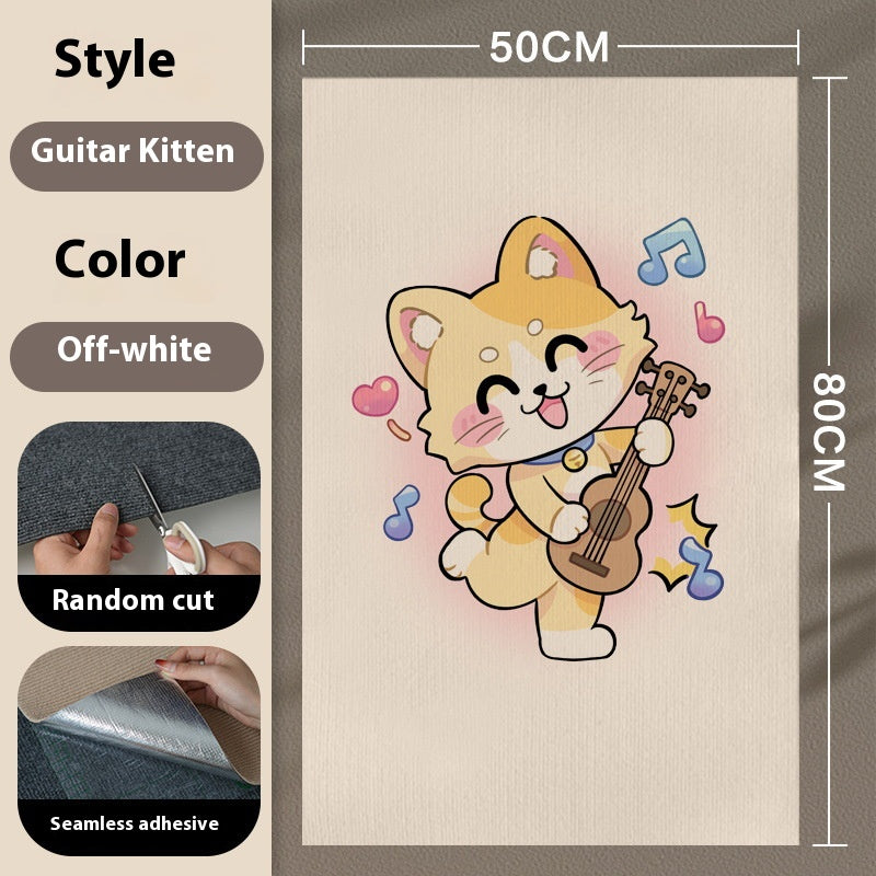 Multifunctional Cat Scratching Mat: Custom - cut at Will, a Treasure of Fun for Cats