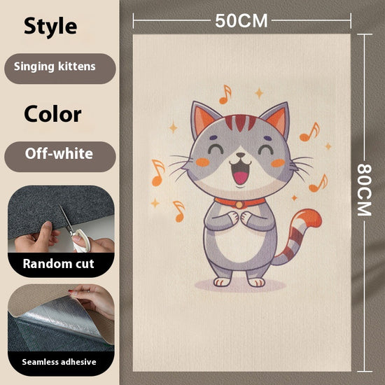 Multifunctional Cat Scratching Mat: Custom - cut at Will, a Treasure of Fun for Cats