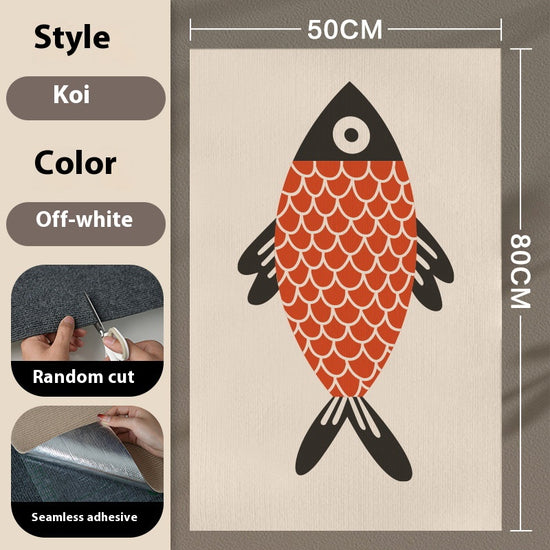 Multifunctional Cat Scratching Mat: Custom - cut at Will, a Treasure of Fun for Cats