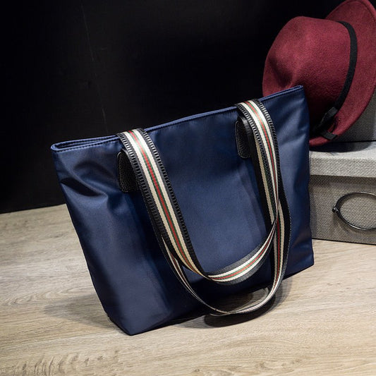 High Quality Japan Style Large Capacity Oxford Women Tote Bag Causal Nylon Shoulder Handbag