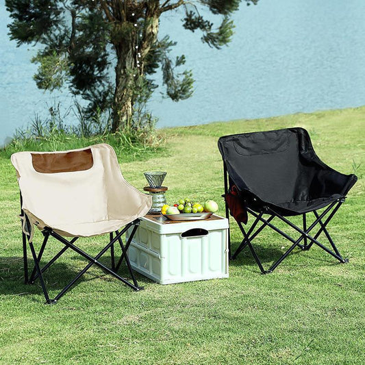 Outdoor Comfortable Collapsible Adjustable Aluminum Oxford Fabric Camping Beach Chair