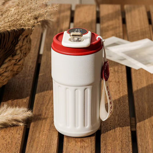 Stainless steel vacuum cup insulated double-wall travel coffee cup