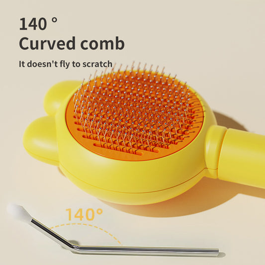 Special Anti Floating Hair Pet Comb Cleaning Massage Brush