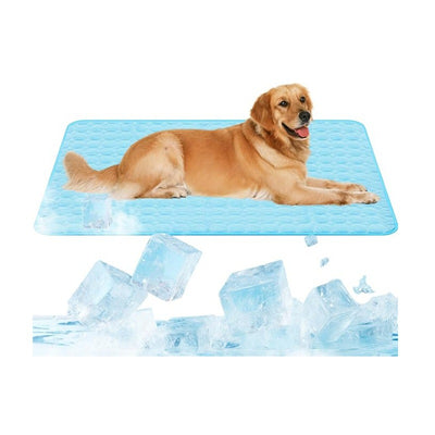 🔥Hot - selling in Summer! Large Dog Cooling Pad - Breathable Ice Pad for Your Furry Friends