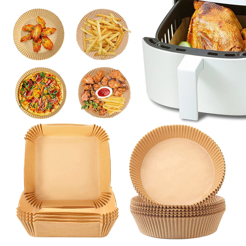 Air Fryer Paper Liner Disposable Kitchen Cookers Oil-proof Paper