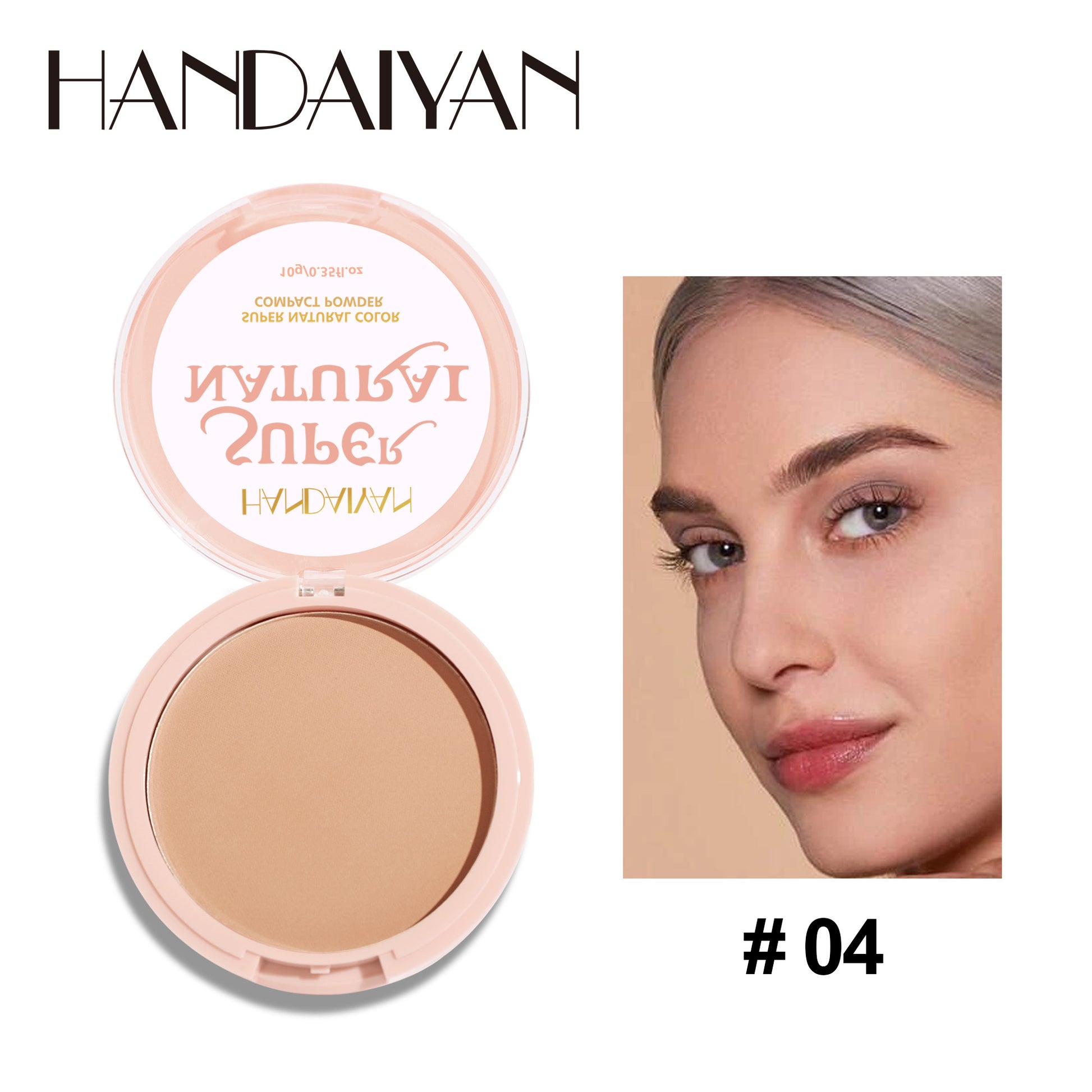Matte Smooth Finish Concealer Makeup Pressed Powder