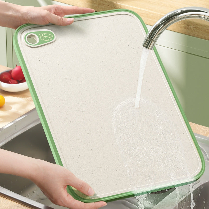 Double Sided Antibacterial Plastic Cutting Board
