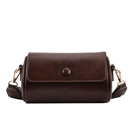 2025 retro women's bag, four-season multi-functional wide-shoulder crossbody bag