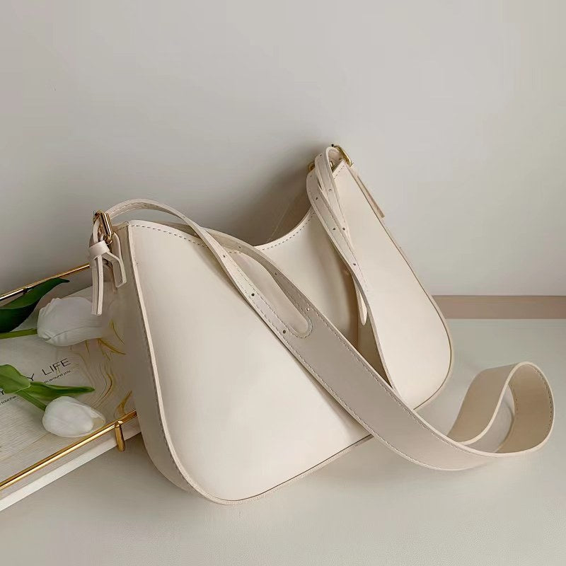 Trendy Retro women crossbody bag with large PU capacity
