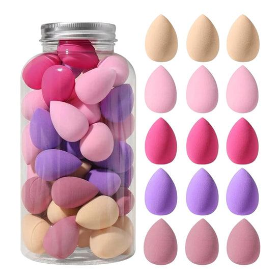 Colorful facial foundation mini beauty egg makeup sponge packaging