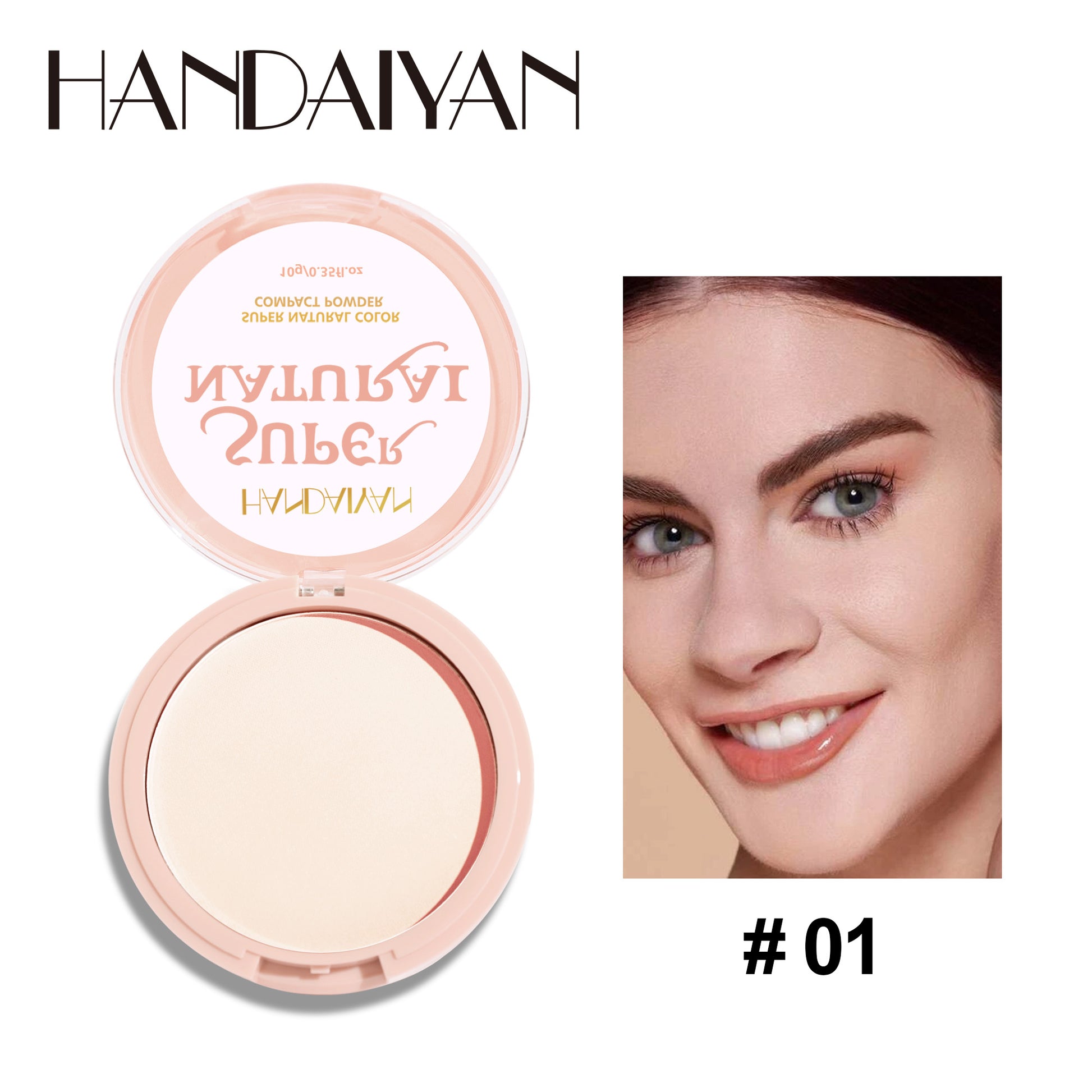 Matte Smooth Finish Concealer Makeup Pressed Powder