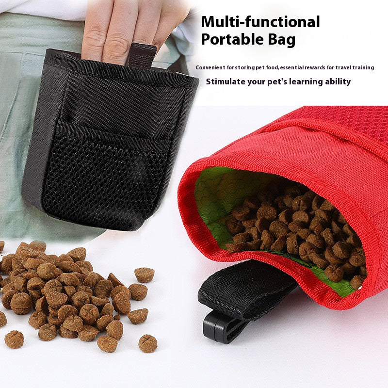 A Must - have for Pet Owners: Hot - selling Portable Pet Snack Pouch, an Ideal Companion for Outdoor Dog - walking and Training