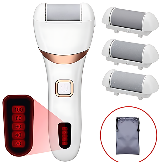 New fully automatic household electric foot callus remover for removing dead skin and corns, with a waterproof tool set.