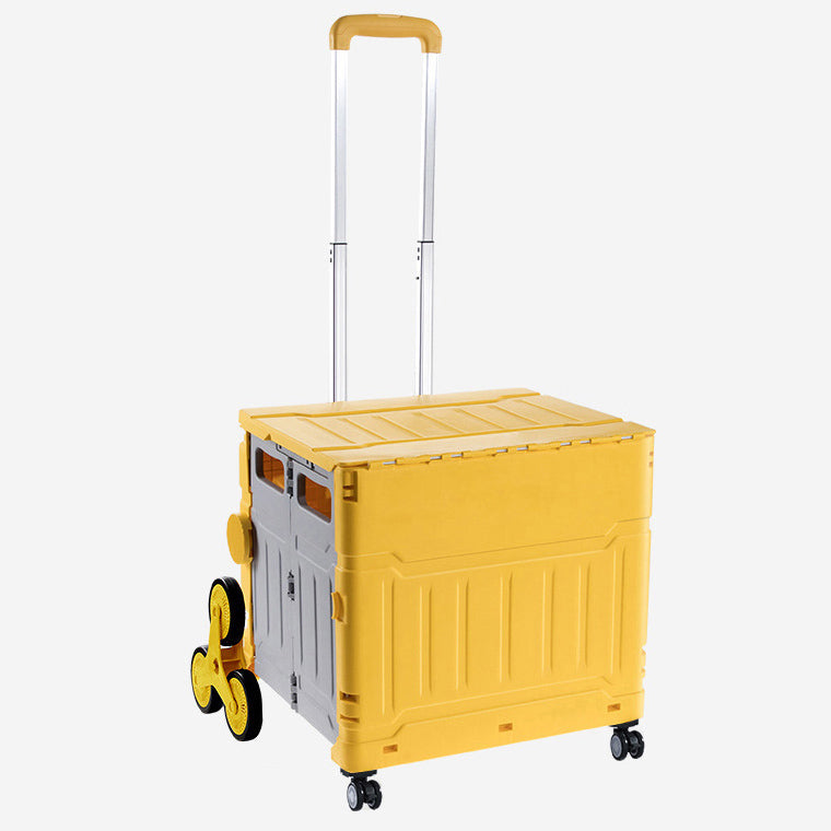8 Wheels Steel  Eco-friendly Handle Pull Luggage Cart