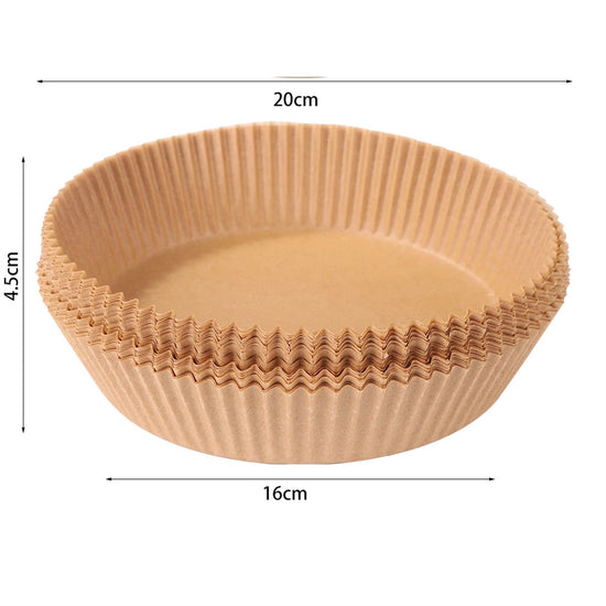 Air Fryer Paper Liner Disposable Kitchen Cookers Oil-proof Paper