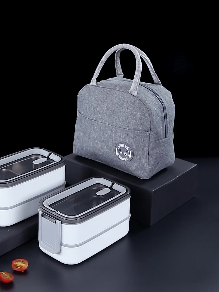 Double Layer Leakproof  Stainless Steel Insulated Lunch Box