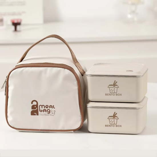 Lunchbox aus Edelstahl zur Frischhaltung von Lebensmitteln 
