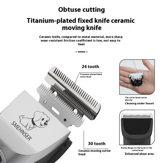 [Best - selling] Pet Electric Clipper for Dogs - Professional Hair - cutting Tool, a Must - have Cleaning Supply for Pet Stores