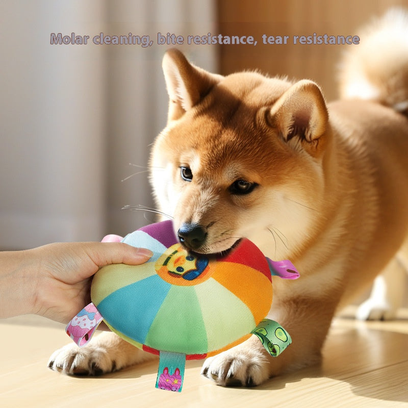 Exclusive Fun for Dogs: Plush Squeaky Frisbee, a Must - have for Border Collie Training