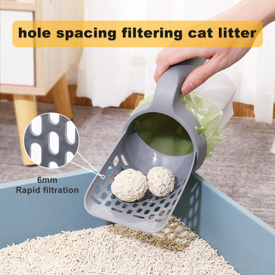 fortless Litter Cleaning: All - in - one Cat Litter Scoop Set, a Must - have for Cat Owners