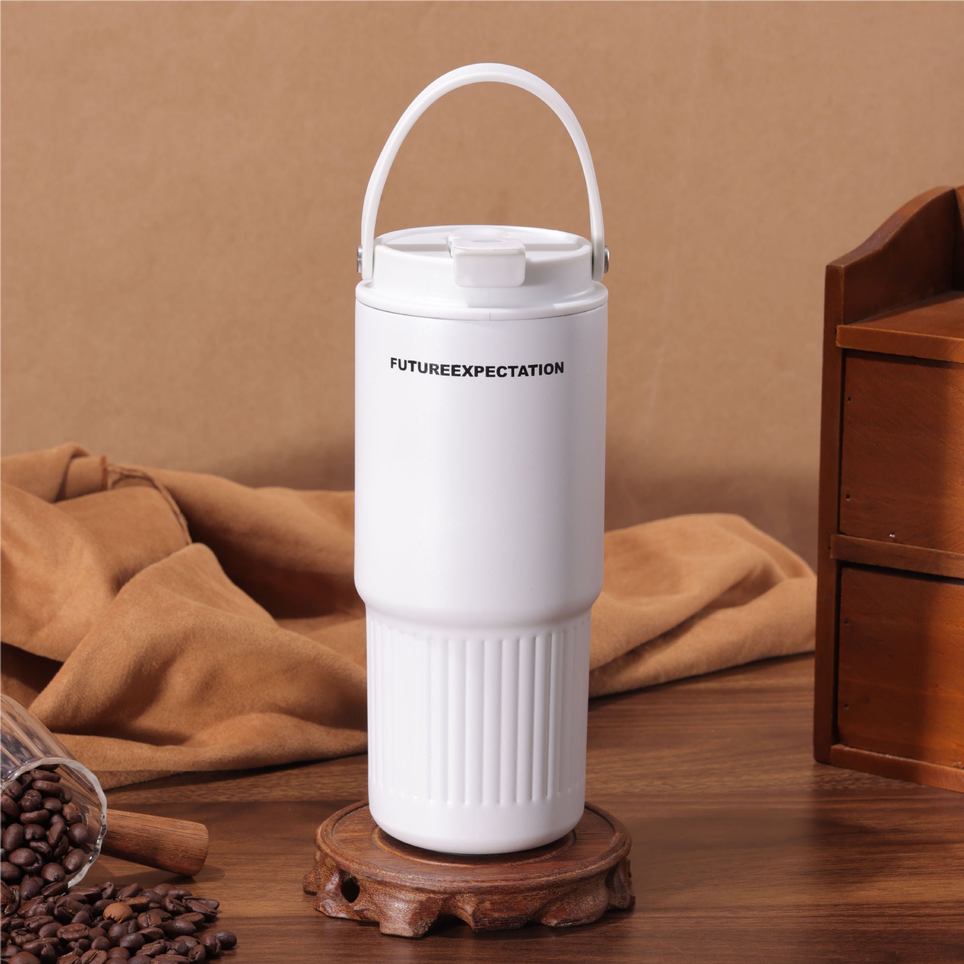 750ml Outdoor Travel Portable Large Capacity Stainless Steel Vacuum Flask Mug