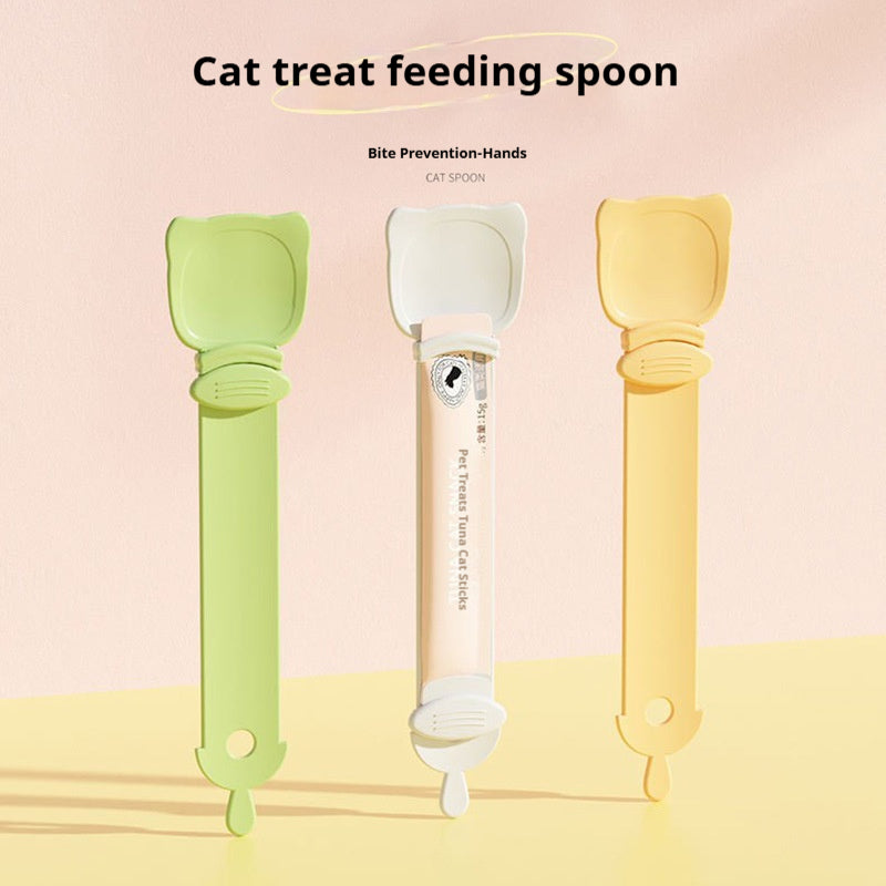 Effortless Feeding Essential: Cat Treat Spoon - Revolutionize Your Cat - feeding Experience