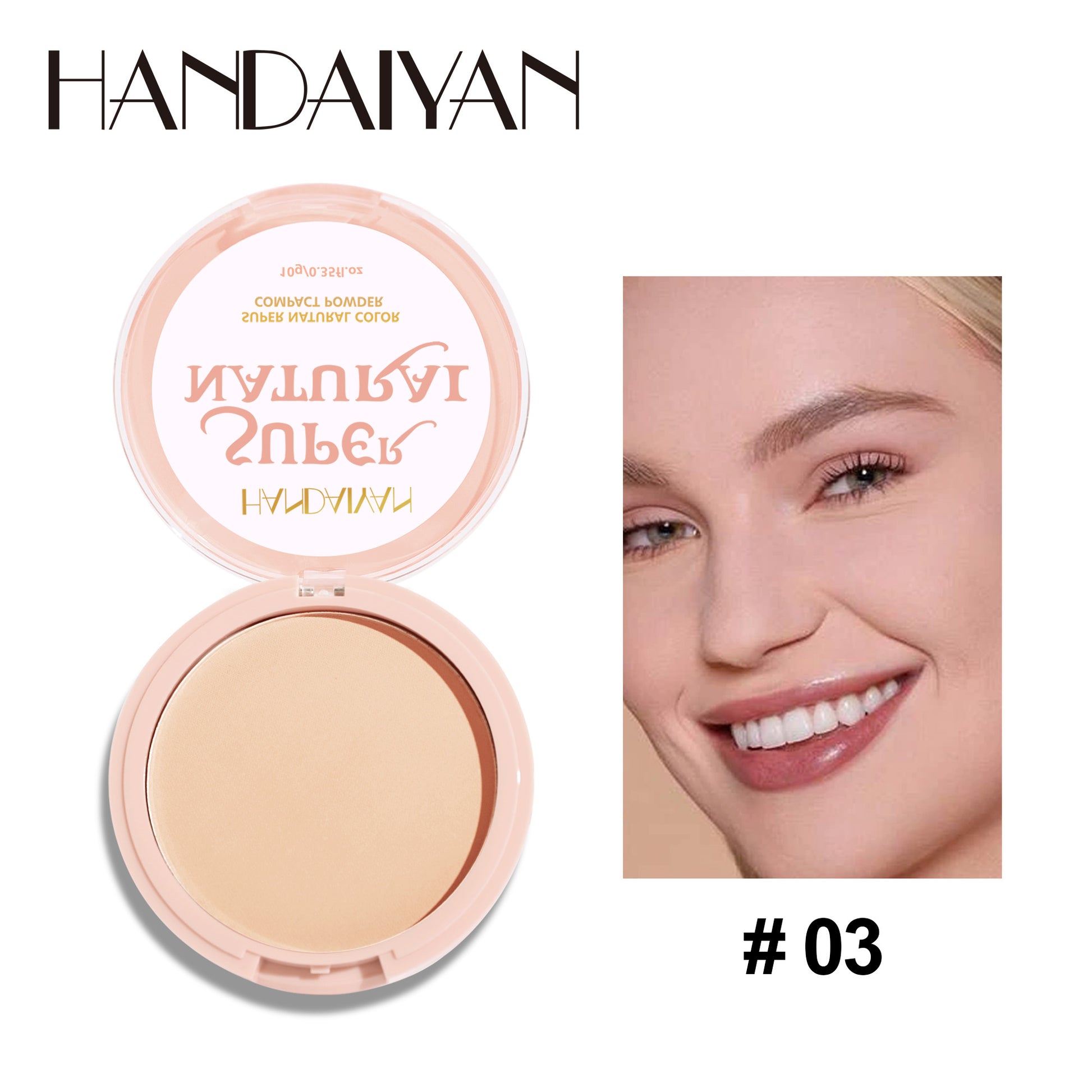 Matte Smooth Finish Concealer Makeup Pressed Powder