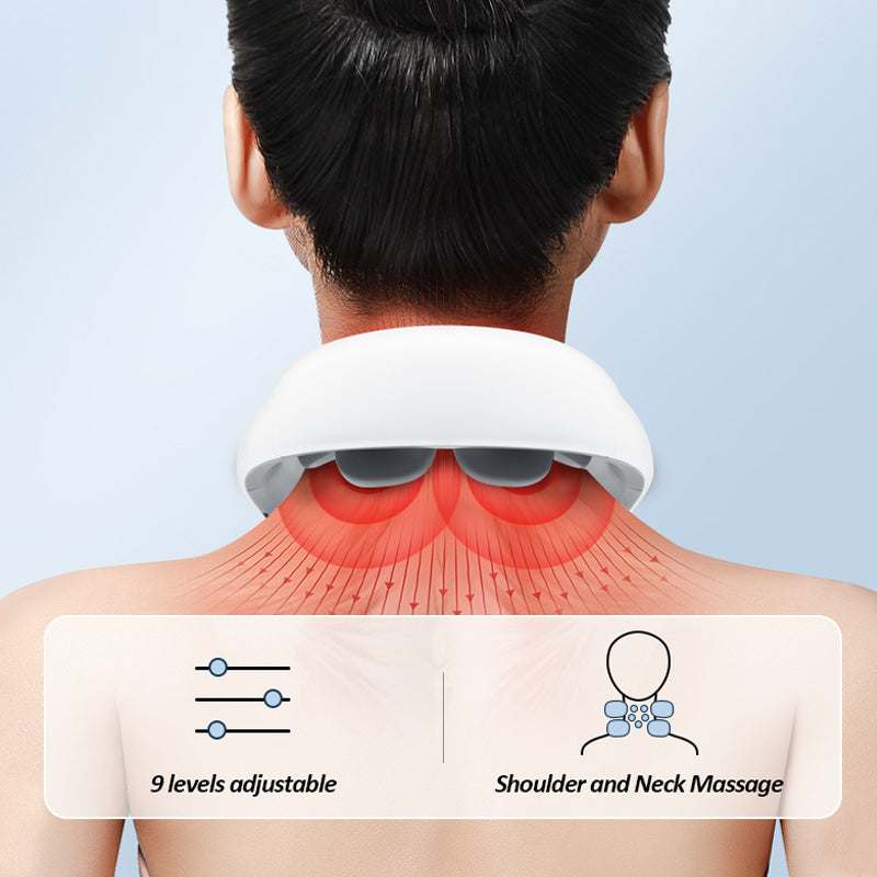 Intelligentes elektrisches Mini-Nackenknet- und Knet-Nackenmassagegerät 