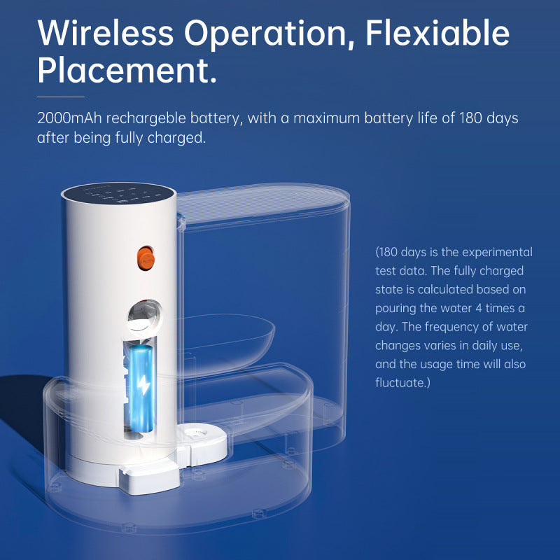 Hot Sale! Tipping - style Non - plug - in Smart Pet Water Dispenser, Universal for Cats and Dogs, Ultra Worry - Free