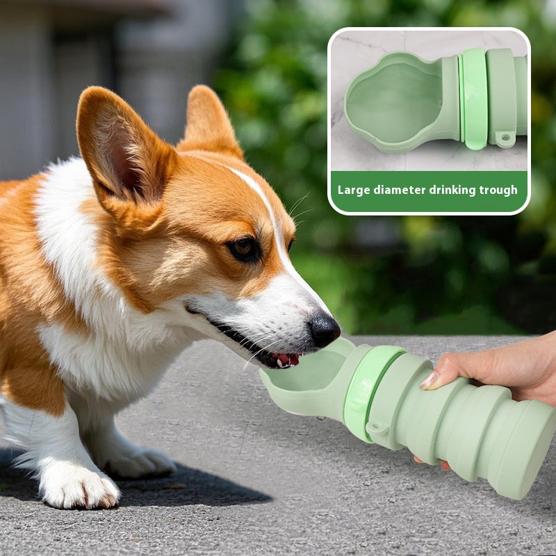 Portable Foldable Pet Water Dispenser - The Perfect Companion for Your Pet's Outdoor Adventures