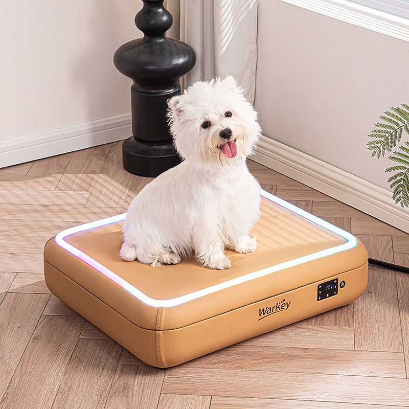 Intelligent Dual - Temperature Pet Air Conditioning Bed with Bluetooth Speaker - the Perfect Pet Product
