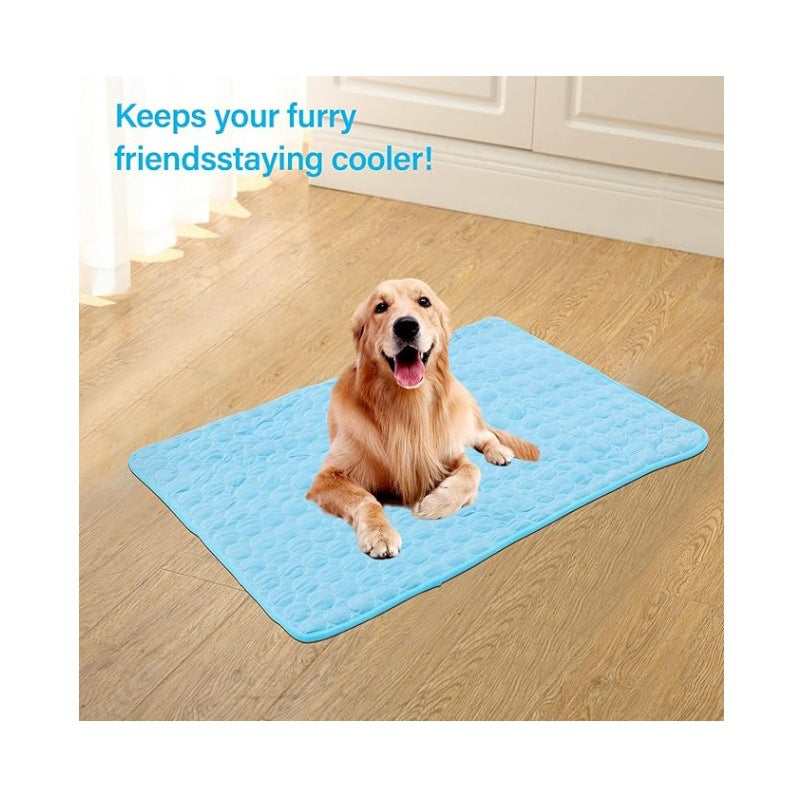 🔥Hot - selling in Summer! Large Dog Cooling Pad - Breathable Ice Pad for Your Furry Friends
