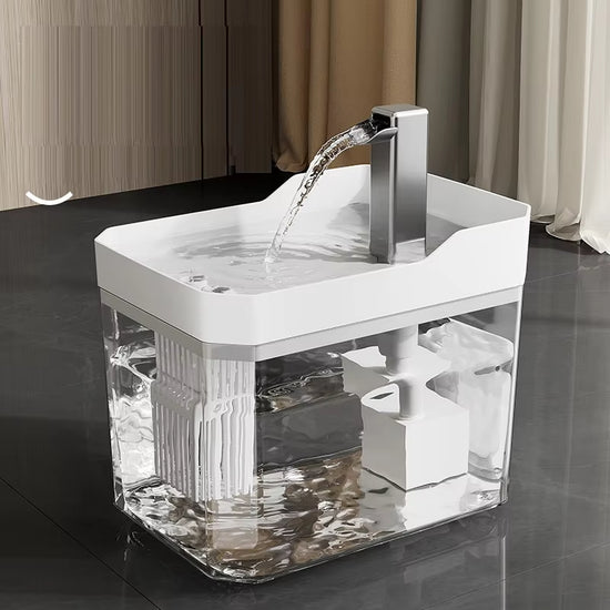 Pet water dispenser filter, anti-slip dog and cat water bowl, anti-slip pet supplies
