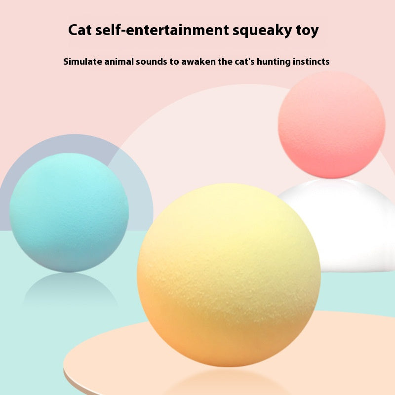 New Release! Multi - functional Barking Ball, a Must - have for Cats' Self - entertainment and Fun