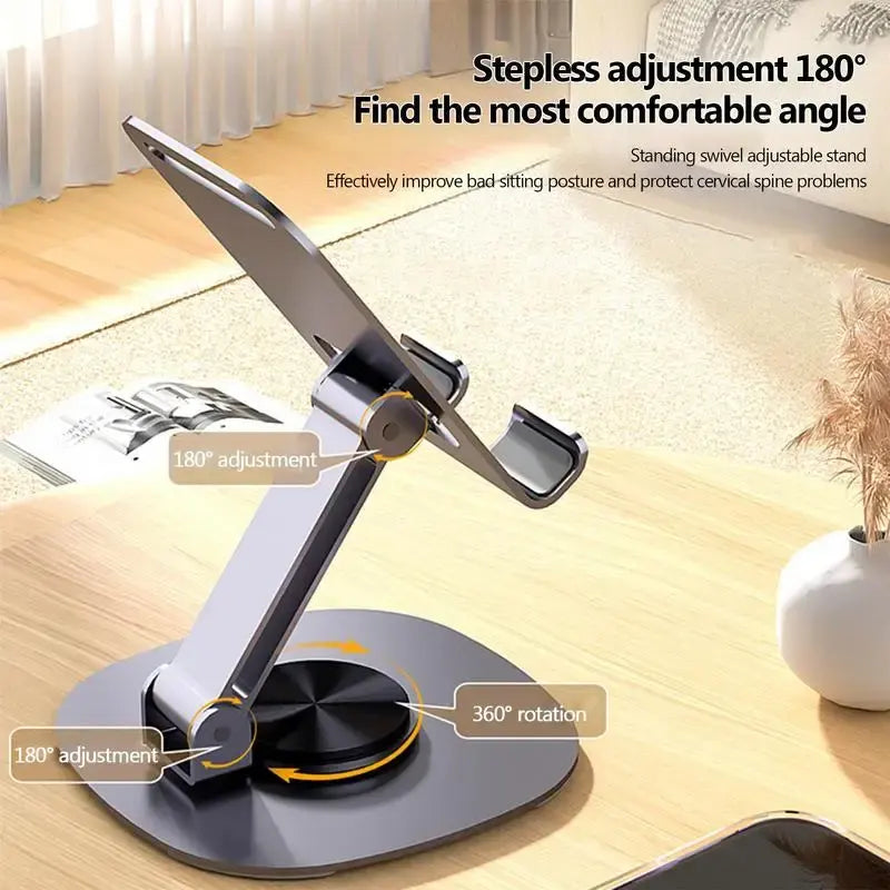 Folding phone holder suitable for all phones and tablets
