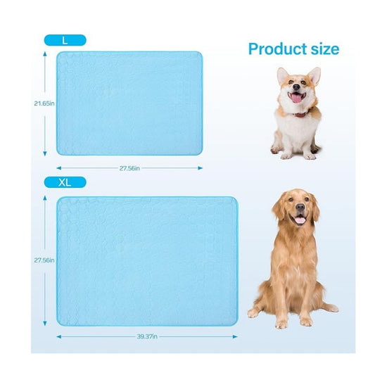 🔥Hot - selling in Summer! Large Dog Cooling Pad - Breathable Ice Pad for Your Furry Friends