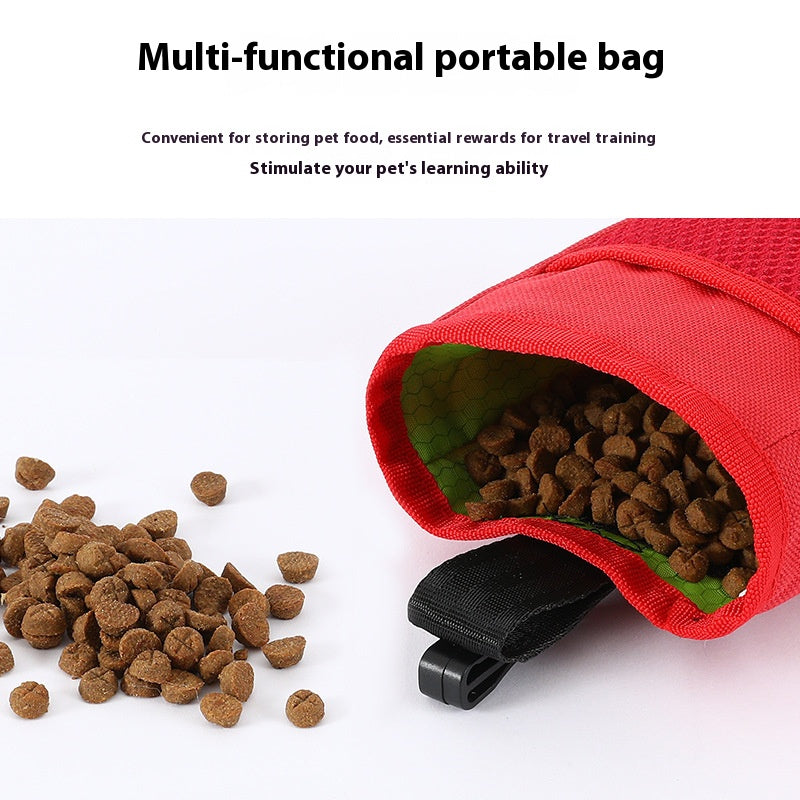 A Must - have for Pet Owners: Hot - selling Portable Pet Snack Pouch, an Ideal Companion for Outdoor Dog - walking and Training