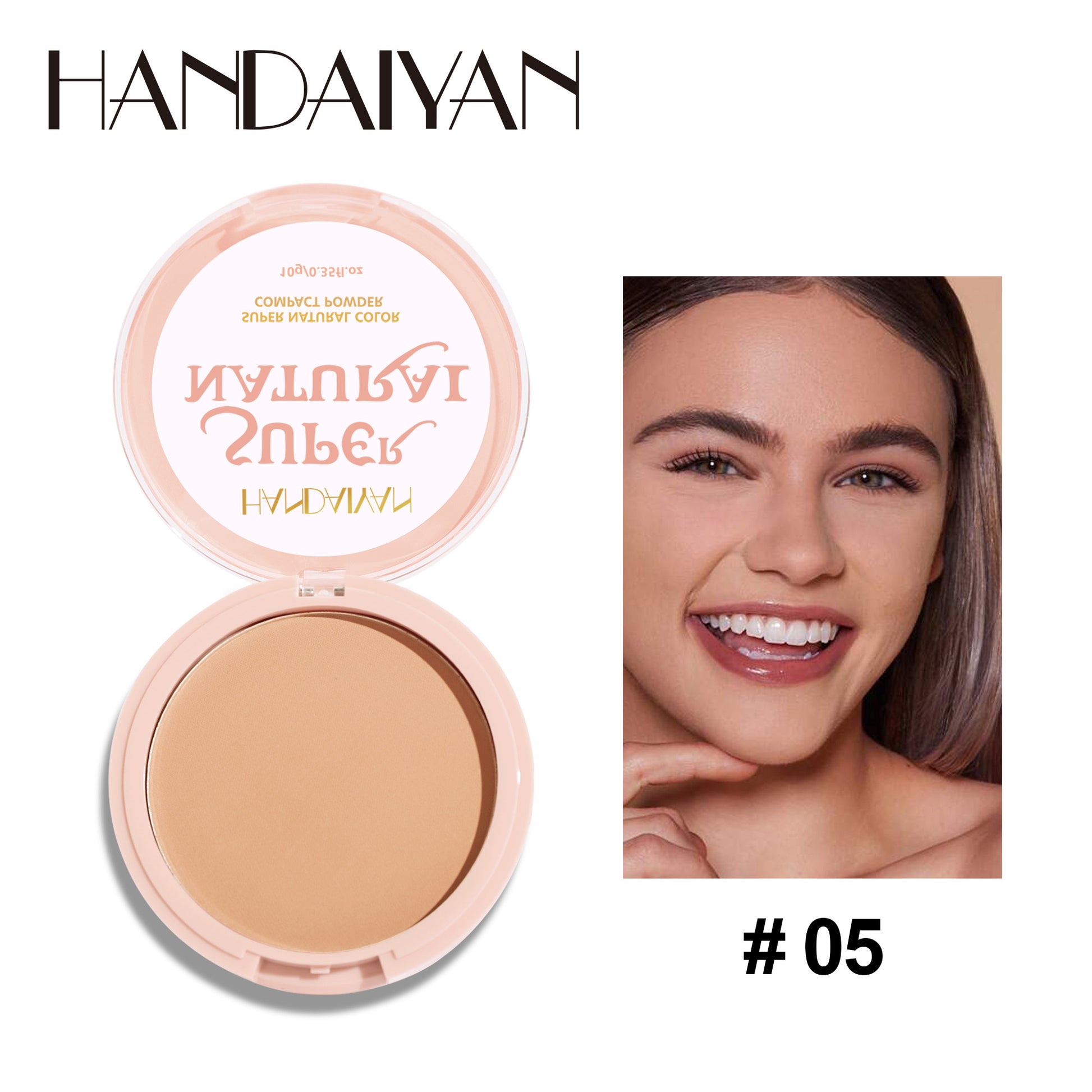Matte Smooth Finish Concealer Makeup Pressed Powder