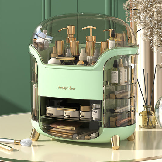 High Quality Large Capacity Plastic Desktop Makeup Storage Box