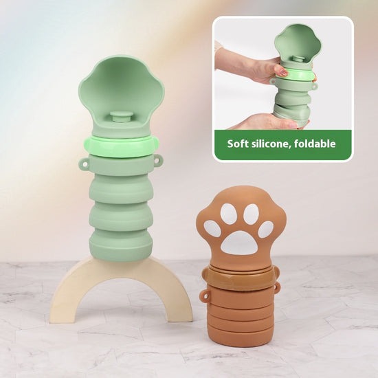 Portable Foldable Pet Water Dispenser - The Perfect Companion for Your Pet's Outdoor Adventures