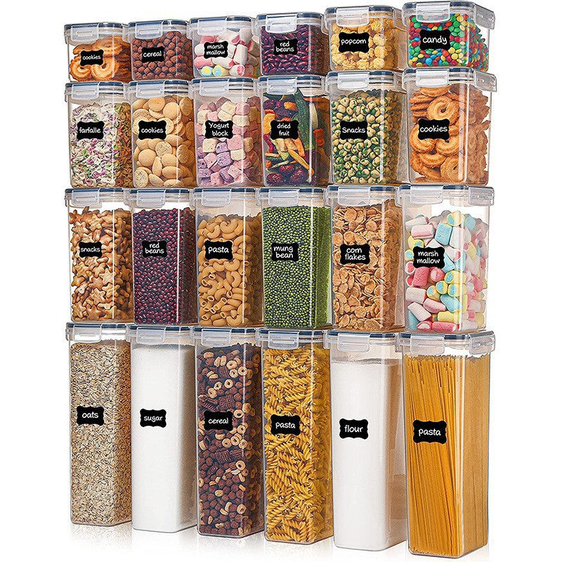 Transparent kitchen preservation box, food grade PP storage box