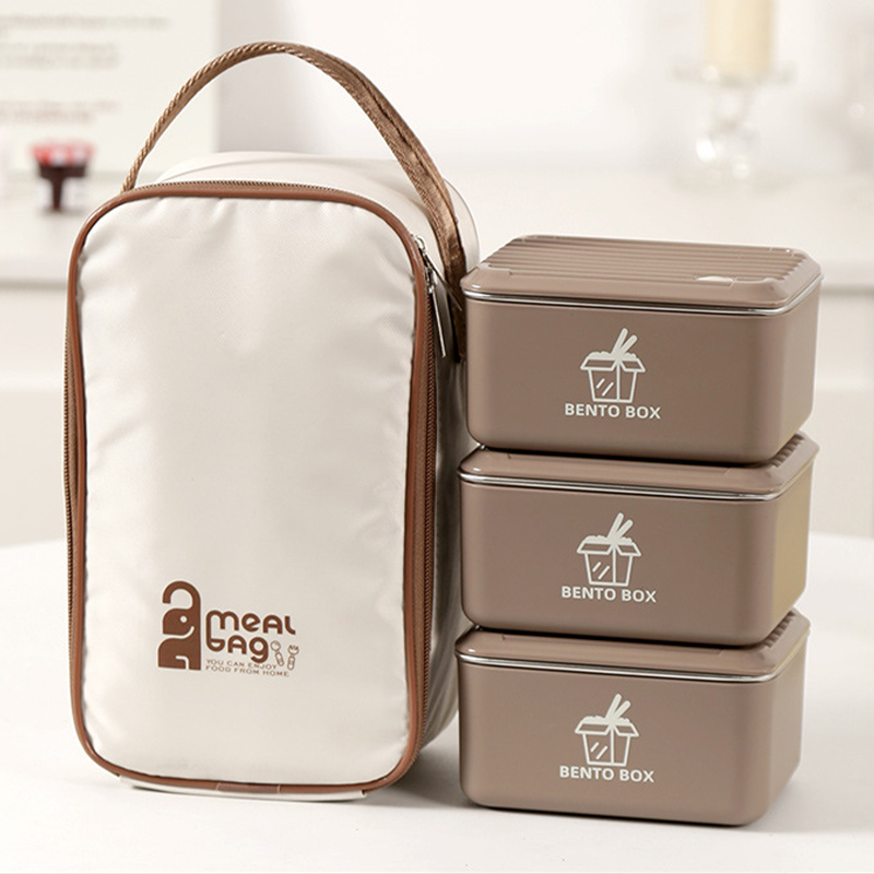 Lunchbox aus Edelstahl zur Frischhaltung von Lebensmitteln 