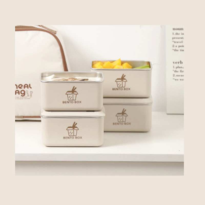 Lunchbox aus Edelstahl zur Frischhaltung von Lebensmitteln 