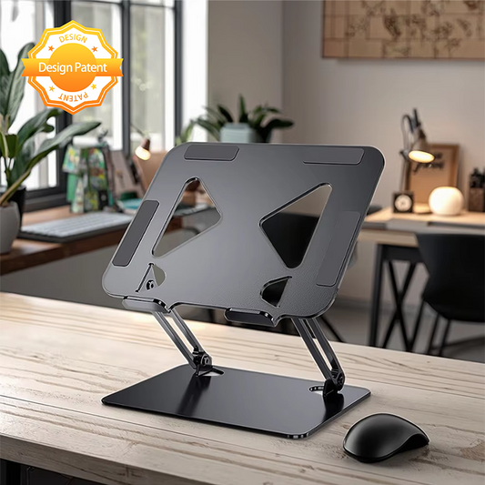 Ergonomic Laptop Hollow Cooling Carbon Steel Notebook Holder