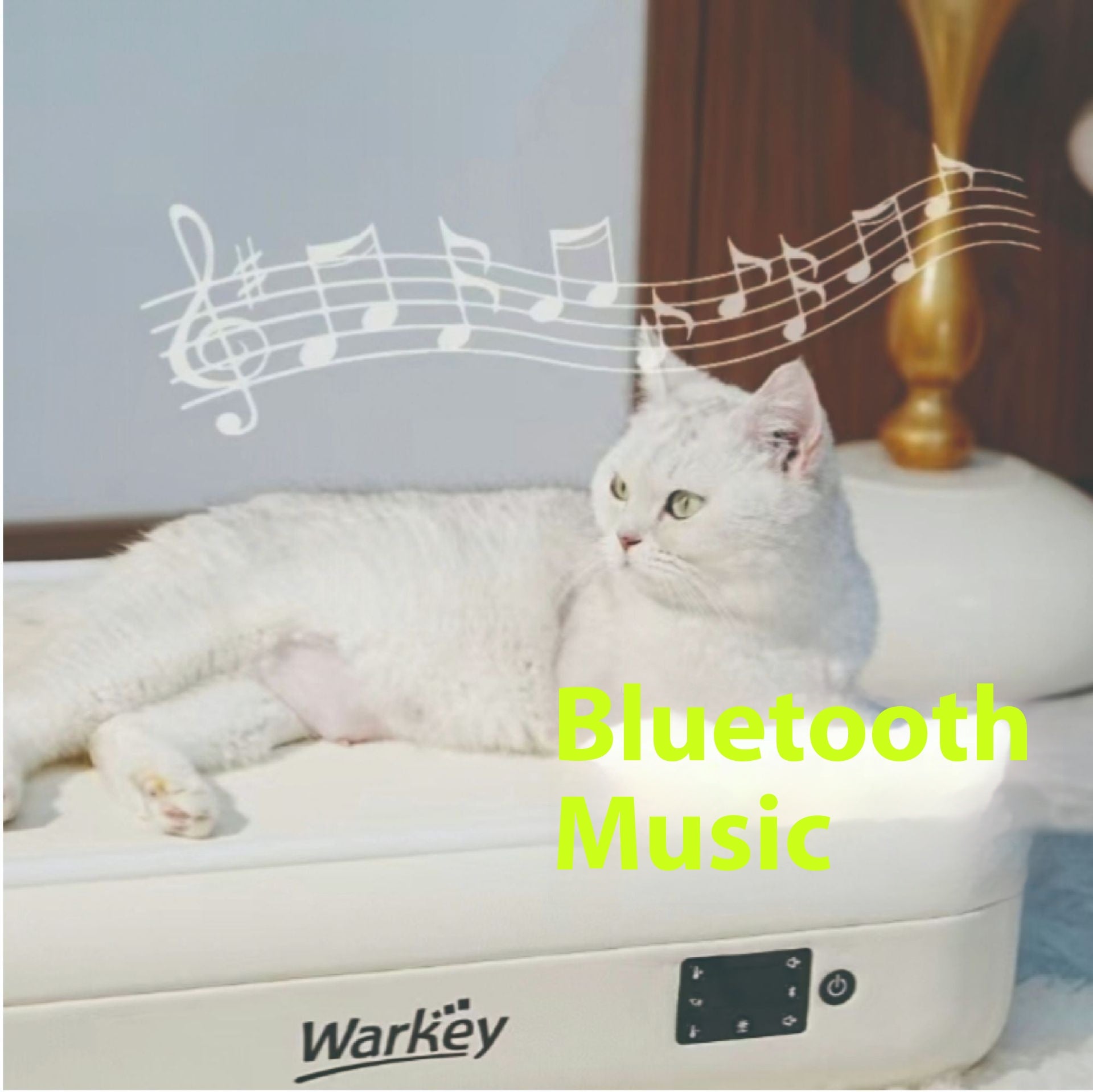 Intelligent Dual - Temperature Pet Air Conditioning Bed with Bluetooth Speaker - the Perfect Pet Product