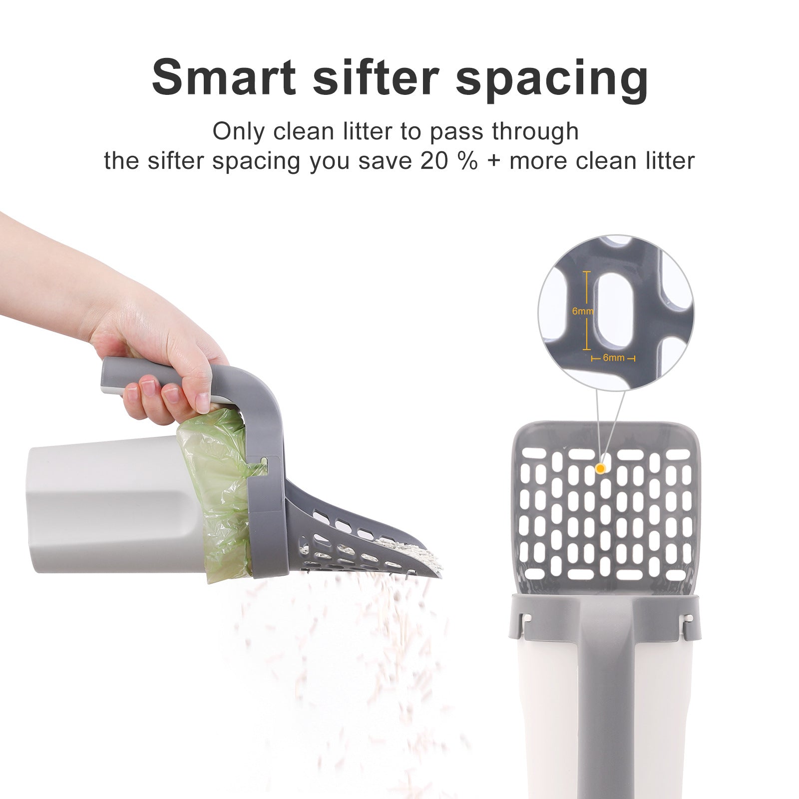 fortless Litter Cleaning: All - in - one Cat Litter Scoop Set, a Must - have for Cat Owners
